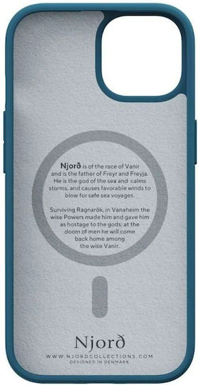 Njord Back Cover Tesatura 2mm Turcoaz (iPhone 15 Pro Max)