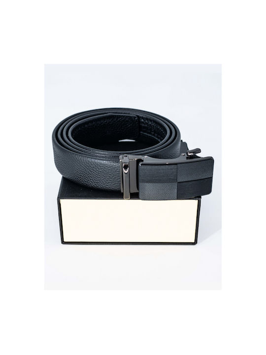 Men's Artificial Leather Belt Black