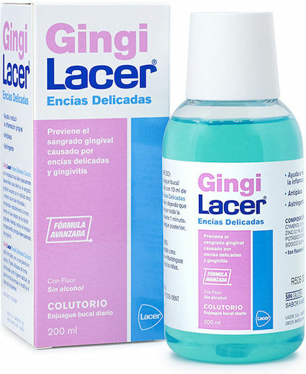 Lacer Gingi Στοματικό Διάλυμα για Ευαίσθητα Δόντια 200ml
