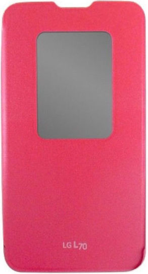 LG Sview Case With Window Buchen Sie Kunststoff Fuchsie