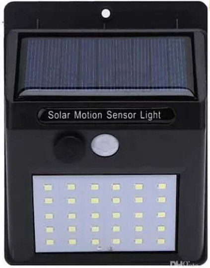 Lampă Solară Stradală 0.55W 120lm cu Senzor de Mișcare și Fotocelulă