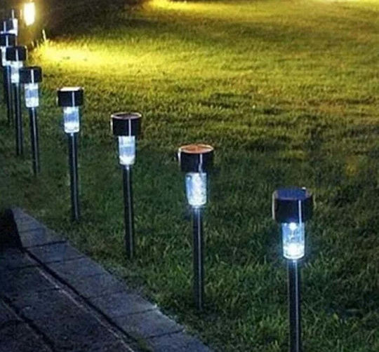Set of 10 Stake Solar Lights Lanterns with Photocell IP44 29.5cmx4.5cmcm