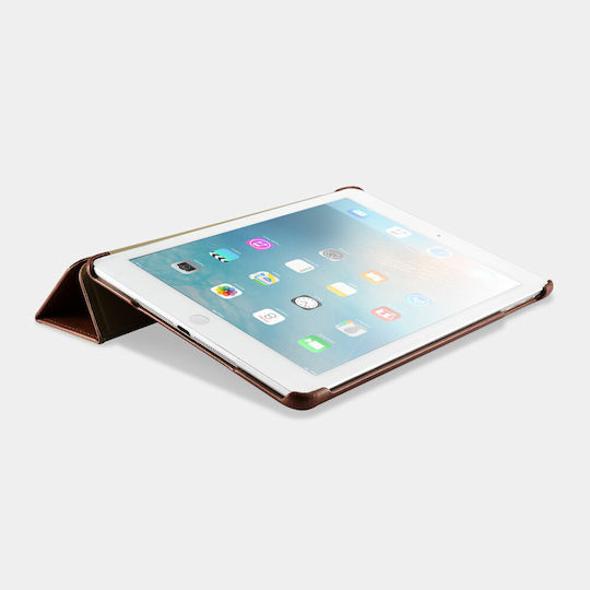 iCarer Vintage Triple Flip Cover Leather Black Tablet Case (iPad Air 2019 / iPad Pro 2017 10.5")