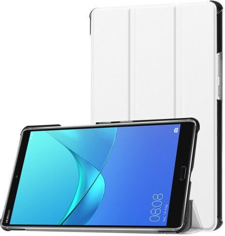 Трифолд Флип Капак Бяла (MediaPad M5 8)