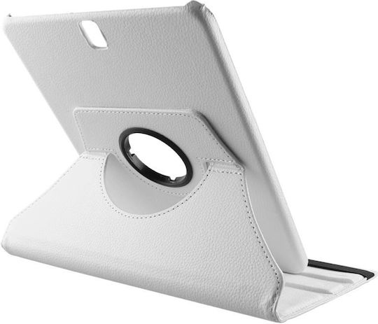 Volte-Tel Flip Cover Din Piele Albă Galaxy Tab A 10.5 2018