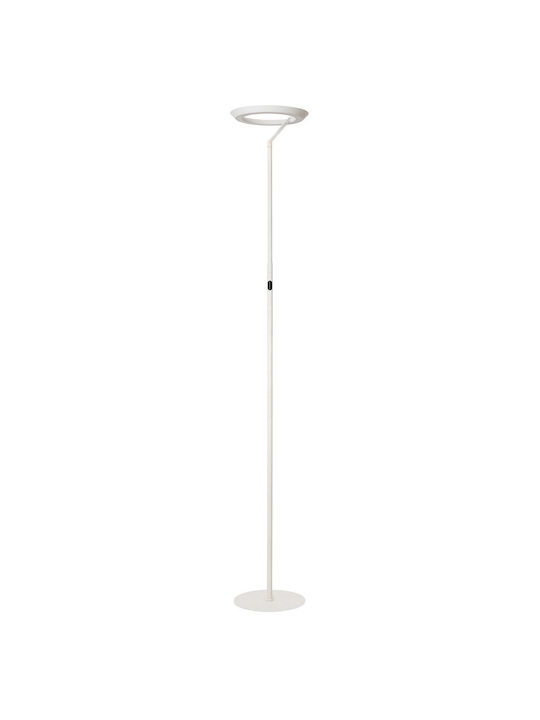 Lucide Lightning LED Floor Lamp with Warm White Light White