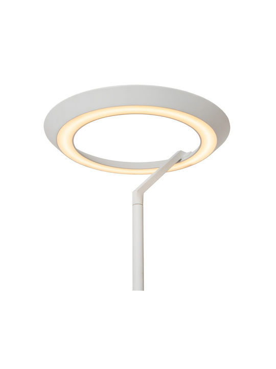 Lucide Lightning Celeste LED Φωτιστικό Δαπέδου Υ174xΜ28εκ. με Θερμό Λευκό Φως 1400lm Λευκό