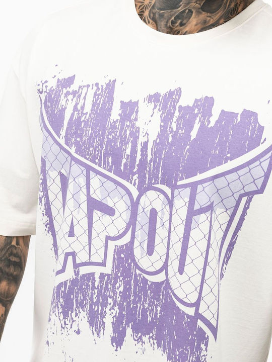 T-Shirt White/Purple