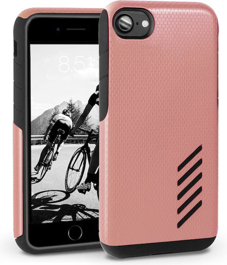 Orzly Grip Pro Rose Gold Back Cover Ροζ (iPhone SE 2022/2020)