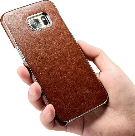 Xoomz Xoomz Back Back Cover Δερματίνης Κόκκινο (Galaxy S7 Edge)