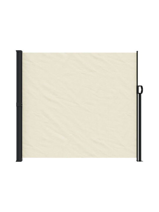 vidaXL Terrace Sideway Sunshade Roller Beige 6x1.8cm