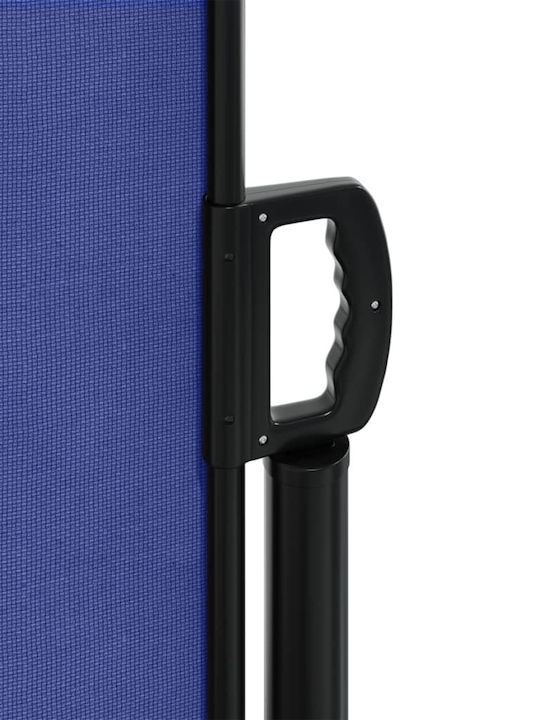 vidaXL Seitenrolloschatten Terrasse Blau 1.2x6m