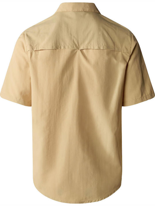 Short-sleeved Shirt Khaki