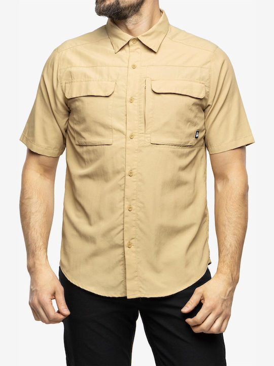 Short-sleeved Shirt Khaki