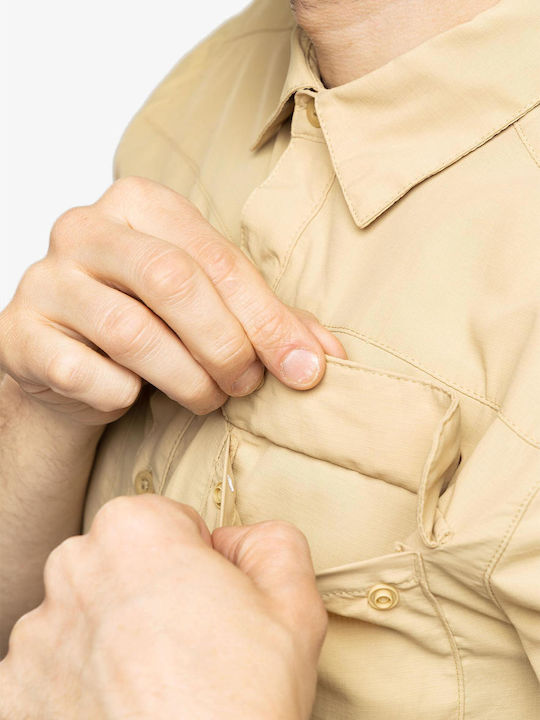 Short-sleeved Shirt Khaki