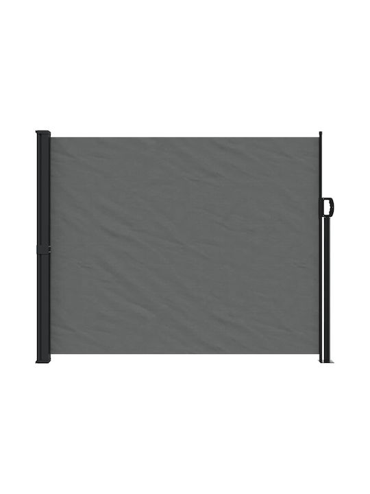 vidaXL Terrace Sideway Sunshade Roller Gray 1.6x3cm