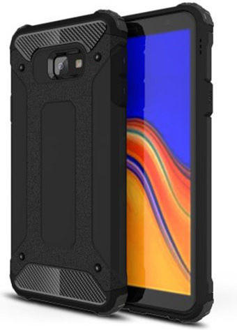 Senso Back Cover Πλαστικό Μαύρο (Galaxy J4+)