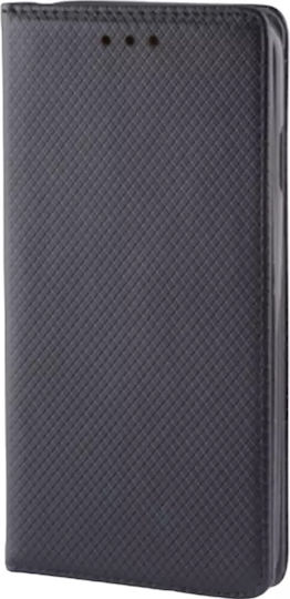 Smart Magnet Buchen Sie Synthetisches Leder Schwarz (OnePlus Nord CE)