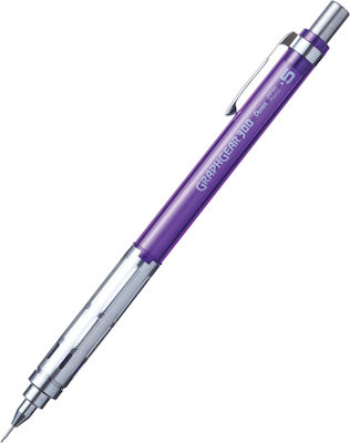 Pentel Graphgear 300 Механичен Молив за Рисуване 0.5мм Violet