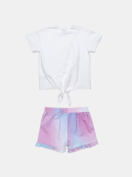 Alouette Kinder Set mit Shorts Sommer 2Stück Tie Dye Moovers