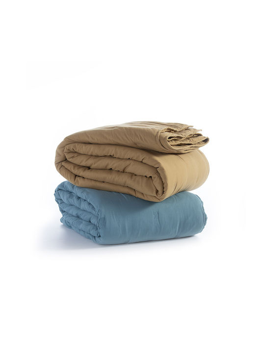 Nef-Nef Homeware Marven Κουβερλί Υπέρδιπλο Microfiber Petrol 230x240cm