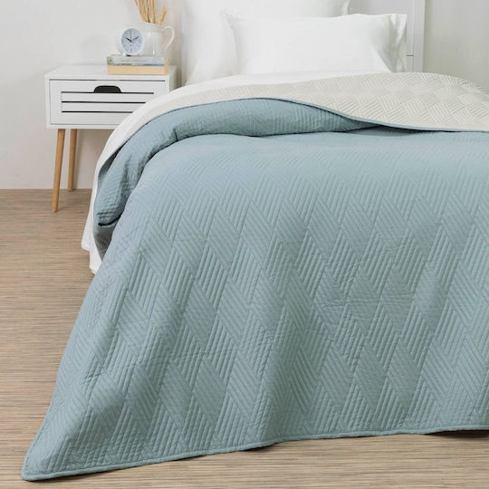 Borea Diamond Tagesdecke Übergröße aus Polyester Meda-ecru 220x240cm