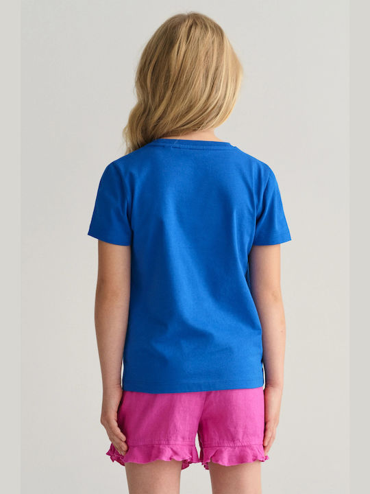 Gant Kids T-shirt Lapis Blue Shield