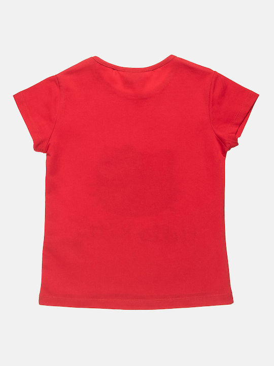 Alouette Kids Blouse Short Sleeve red