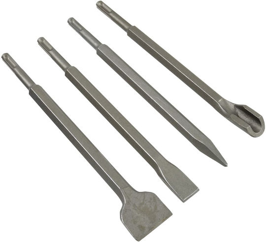 Geko Set Meißelmeißel 1Stück mit Aufnahme SDS Plus 250mm