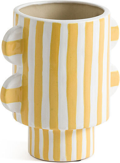 La Redoute Interieurs Keramik Vase Gelbe 10x18x19cm