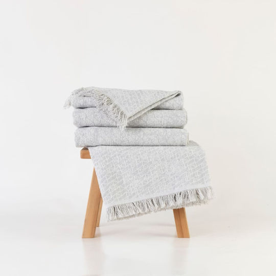 Borea Yaiza Zweisitzer-Sofa Überwurf 180x250cm Grau