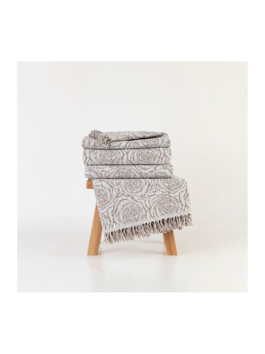 Borea Триместен диван Throw 180x300см. Спагети