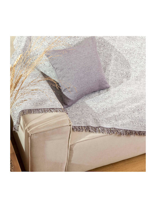 Borea Sofa Throws 2 Seater Forest 180x250cm Grey