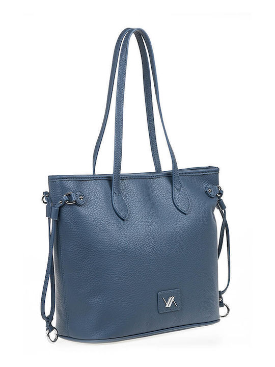 Verde Damen Tasche Schulter Blau