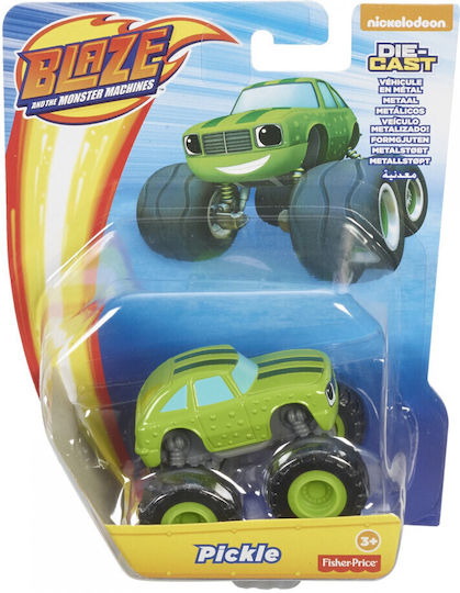 Mattel Blaze Blaze Din Metal Pickle Mașinuță Pentru 3+ Ani