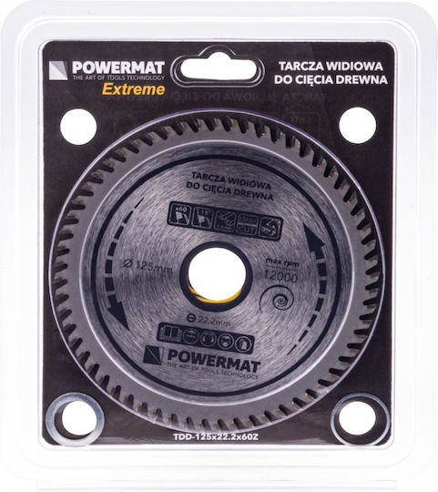 Powermat Δίσκος Θαμνοκοπτικού 125mm