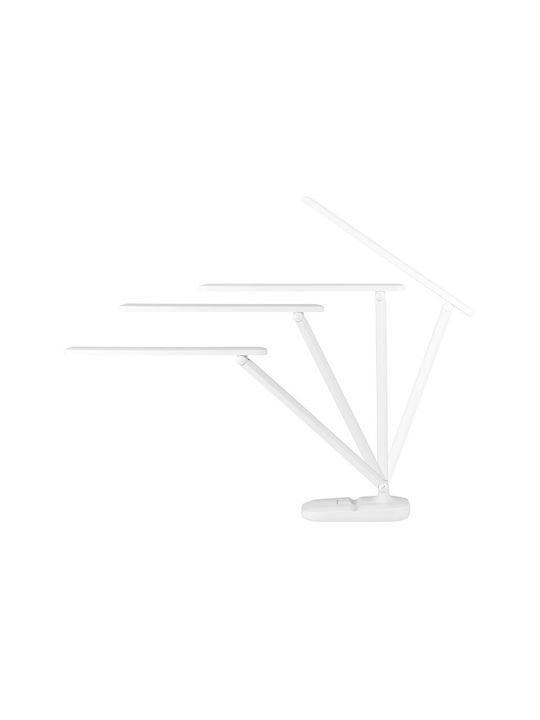 Tracer Презареждаема Настолна Лампа Сгъваема за Цокъл Вграден LED в Бял Цвят