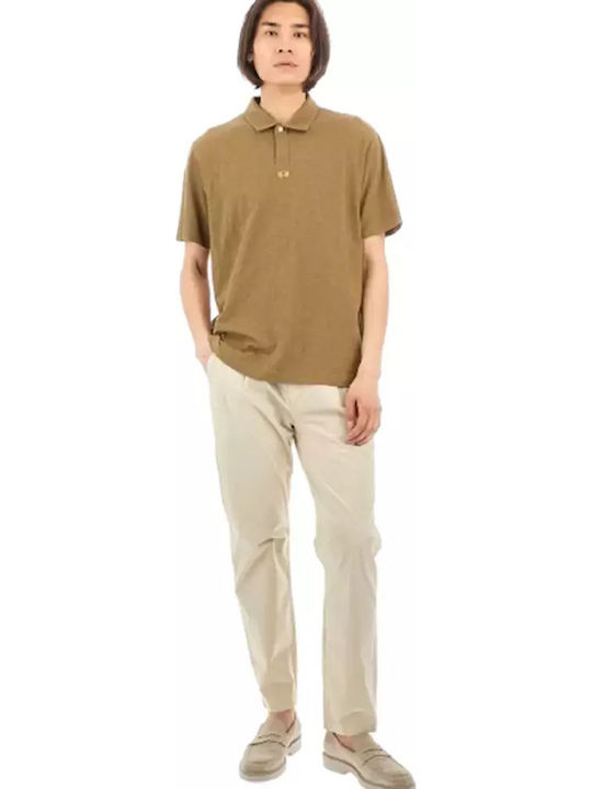 Polo Short Sleeve Khaki T-shirt