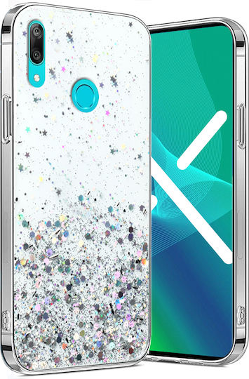 Erbord Umschlag Rückseite Kunststoff / Silikon Transparent (Huawei Y6 2019)