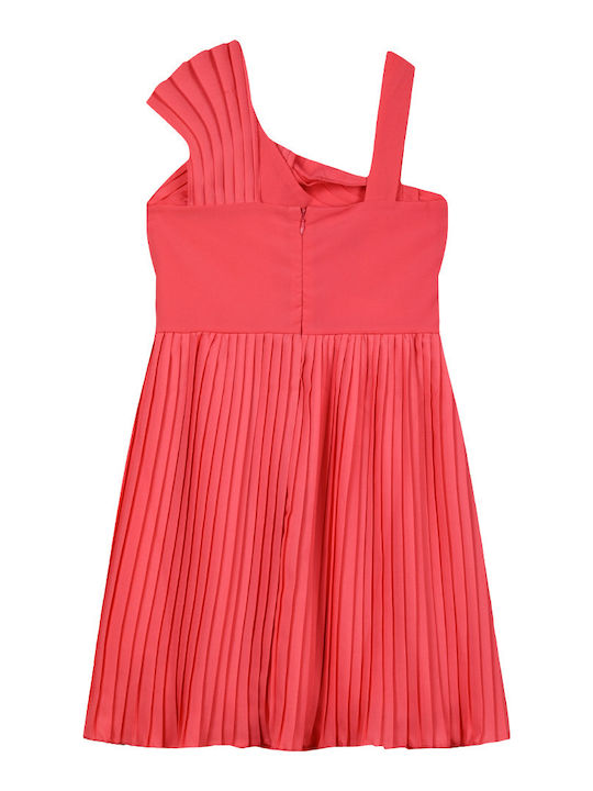 Children's Dress Sleeveless Coral
