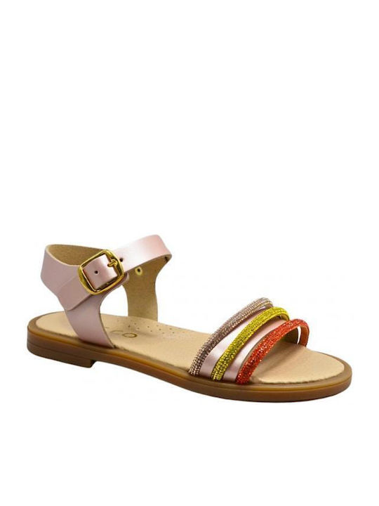 Ricco Mondo Kinder Sandalen Rose Gold