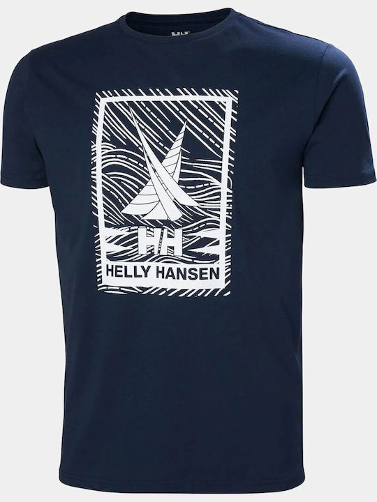 Shoreline T-shirt Navy Blue