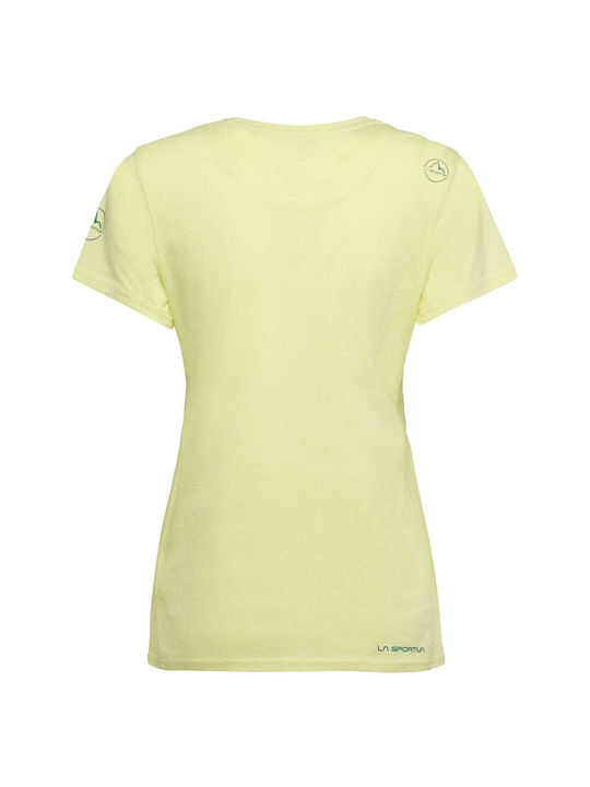 La Sportiva Femeie Tricou Galben