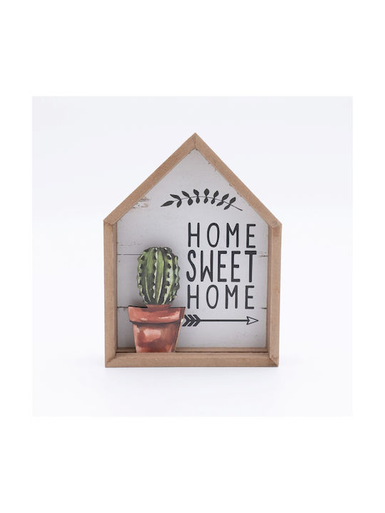 Uncle George Decorative Home made of Wooden 12x3x16cm 1pcs