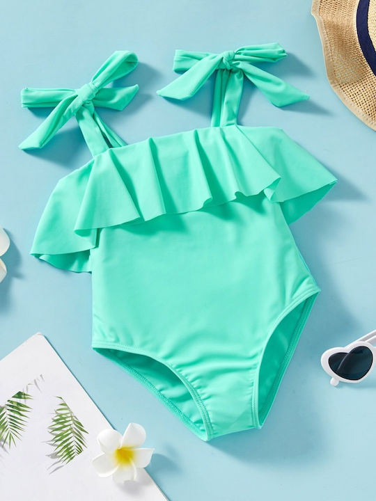 Children's Swimwear One-piece swimsuit Green for girls