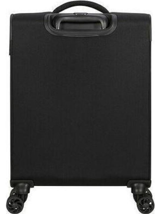 American Tourister Kabinenreisekoffer Weichschalen Black mit 4 Räder Höhe 55cm 150908-1041