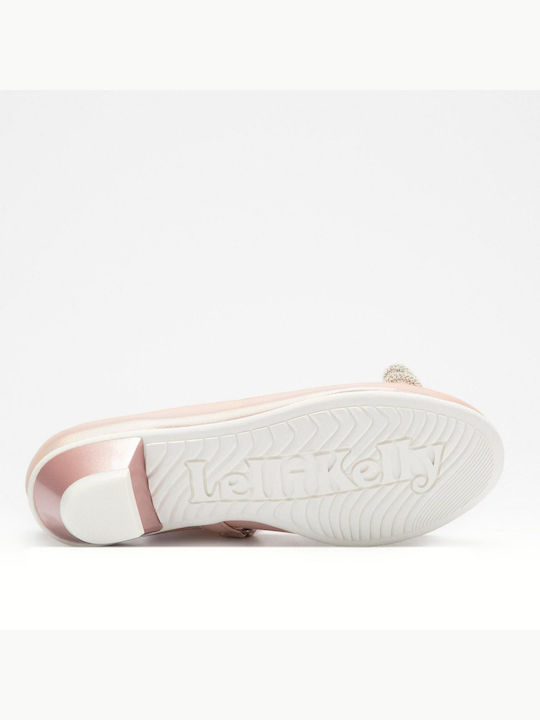 Lelli Kelly Kids Ballerinas with Hoop & Loop Closure Pink