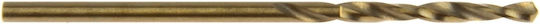 Geko Set of 10 Diamond Drills HSS with Cylindrical Shank for Metal