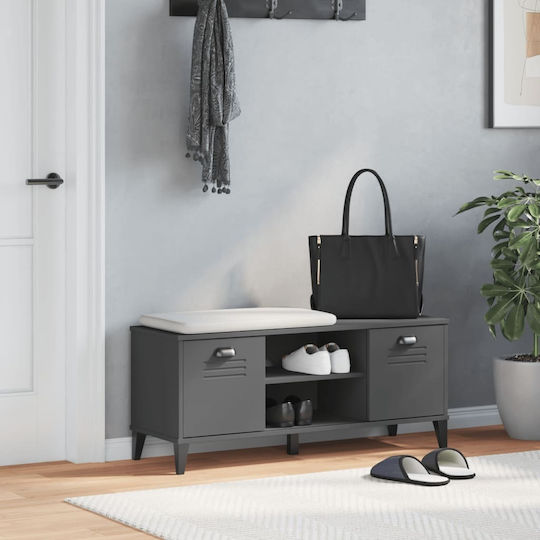 Plastik Schuhschrank aus Massivholz 106x35x45cm