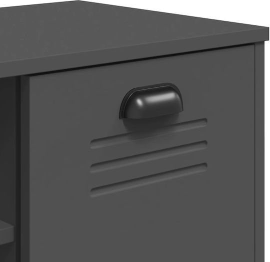 Plastik Schuhschrank aus Massivholz 106x35x45cm